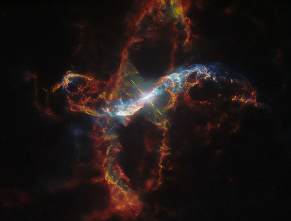 El Hubble de la NASA observa un volcán estelar