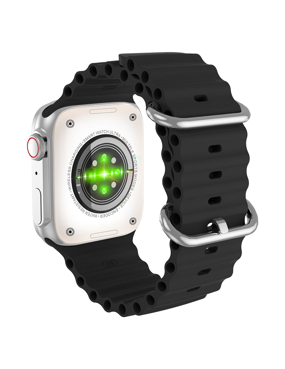 Image SmartWatch Silver Correa Blanca