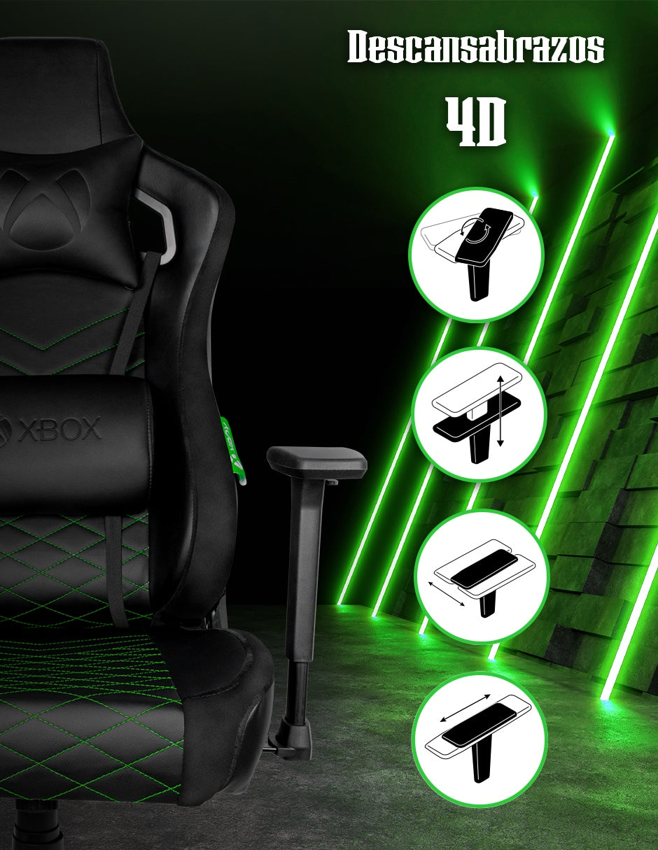Image Silla Gamer XBOX Elite Negro/Gris