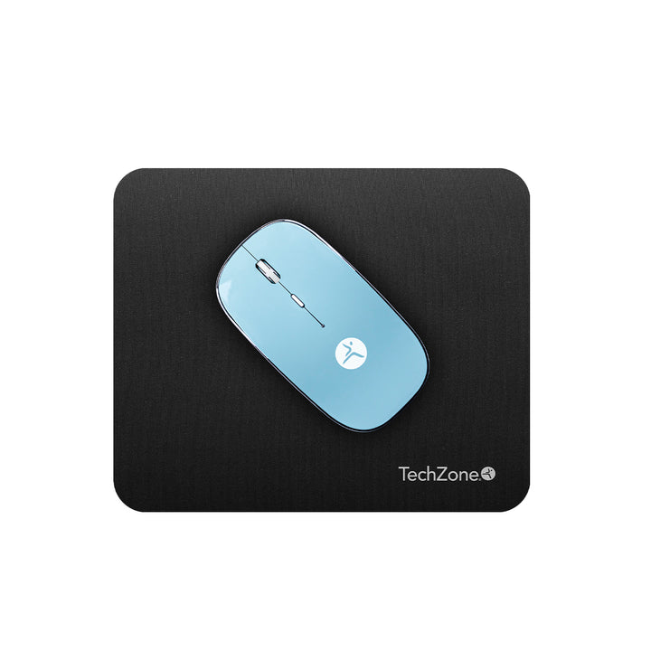 Mouse Inalámbrico + Mouse Pad Sliveblue